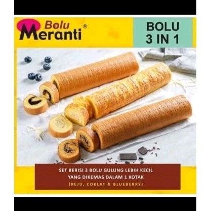 

Bolu Gulung Meranti Khas Medan 3 in 1 3in1