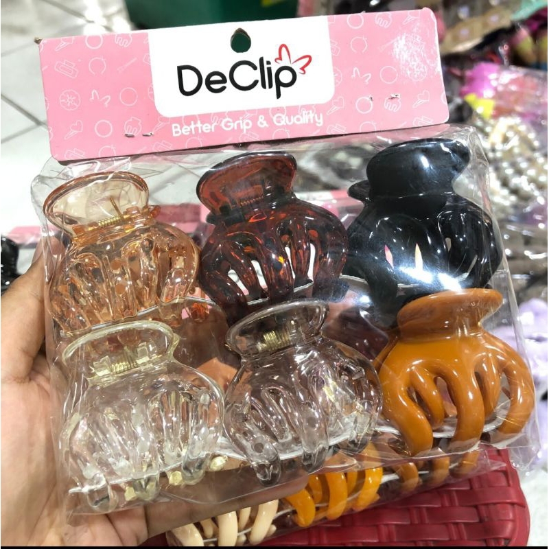 ISI 6 JEPIT JEDAI DeClip ORIGINAL ANTI PATAH/JEDAI HERCULES THAILAND