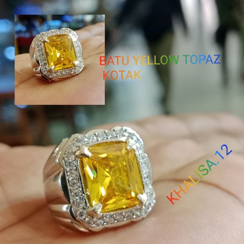 TOPAZ KUNING KOTAK
