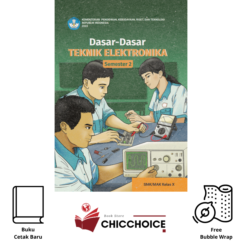 Buku Dasar Dasar Teknik Elektronika Kelas 10 SMA SMK MA Kurikulum Merdeka