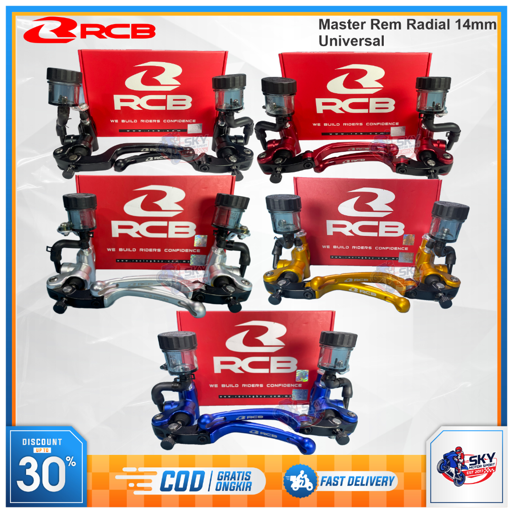 Master Rem RCB S1 14mm Kiri Kanan Nmax Xmax Pcx Adv Vario 160 ABS Original