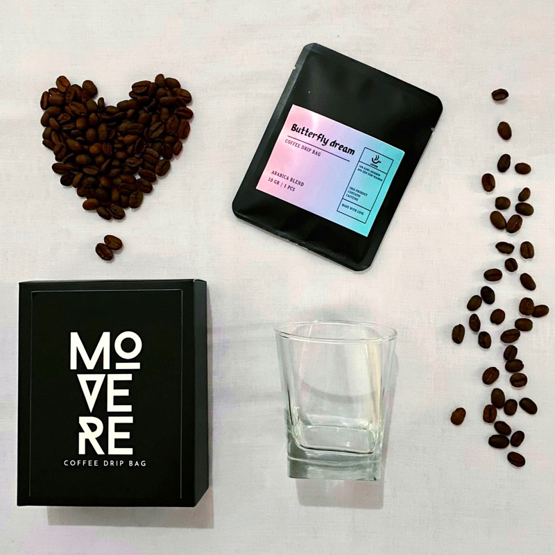 

Butterfly Dream Movere Coffee - Kopi Dripbag
