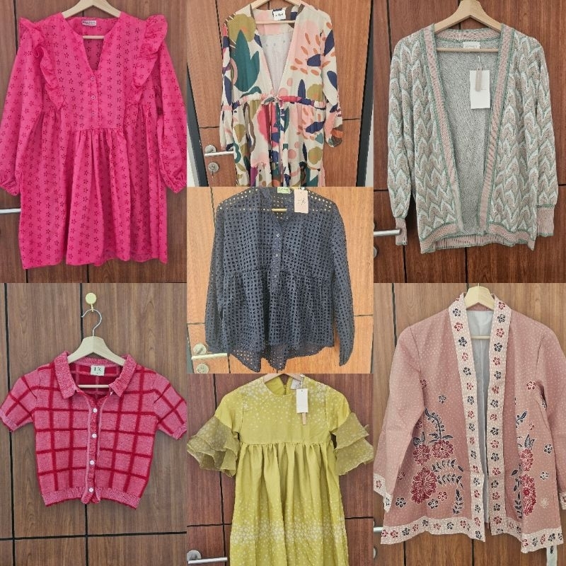 Preloved Baju Haidee Orlin Geulis LR Studio Kultur Set Caliana Klamby Lolliestory Nadjani Purukamber