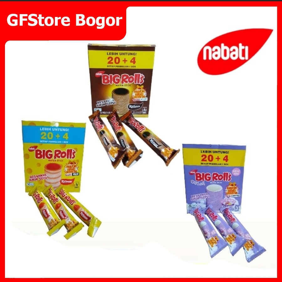 

nabati big rolls box 20x16gr keju cokelat goguma all variant