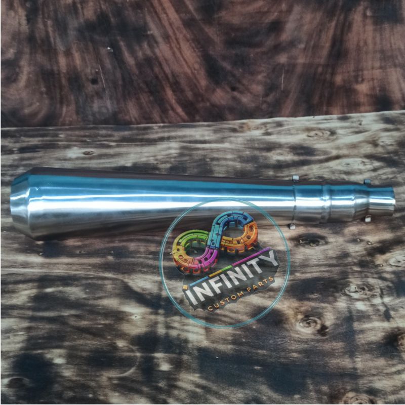 Knalpot Motor Custom Model Yamaha XS650 Japstyle Chopper Caferacer