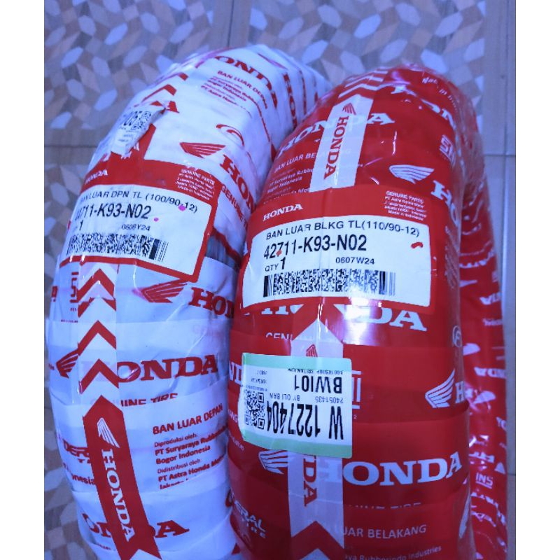 ban luar scoppy tubles 100/90-12 & 110/90-12 federal honda SNI