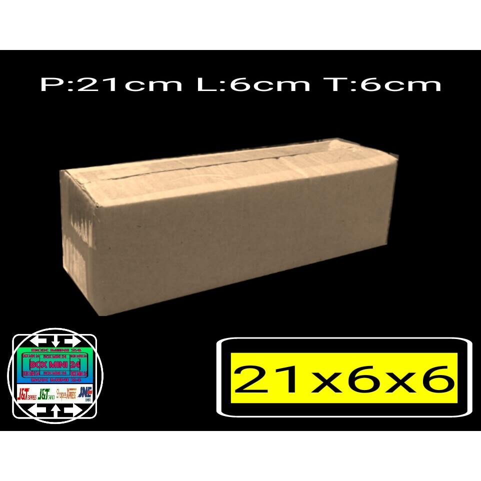 

kardus packing 21x6x6 kartonbox