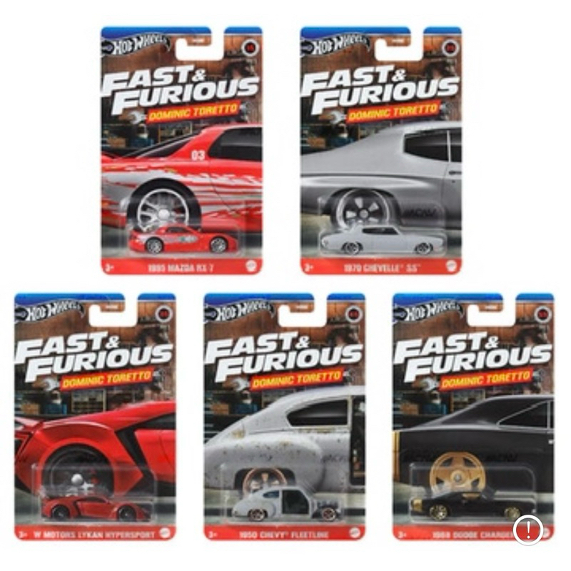 Hot Wheels Fast & Furious Hnr88 Dominic Toretto