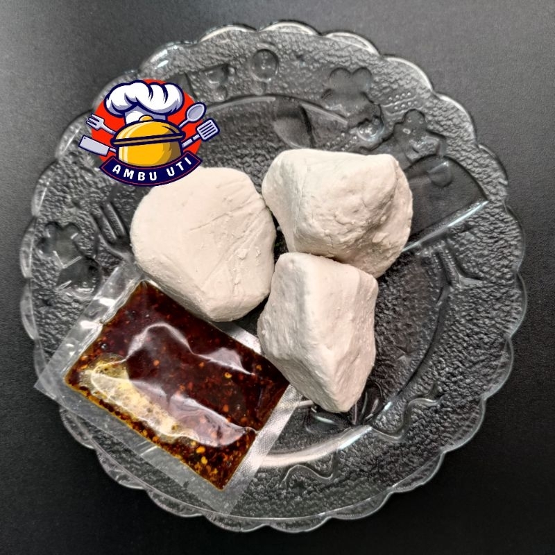 Basreng Chili Oil Mentah Isi 3 Butir Besar | Ambu Uti