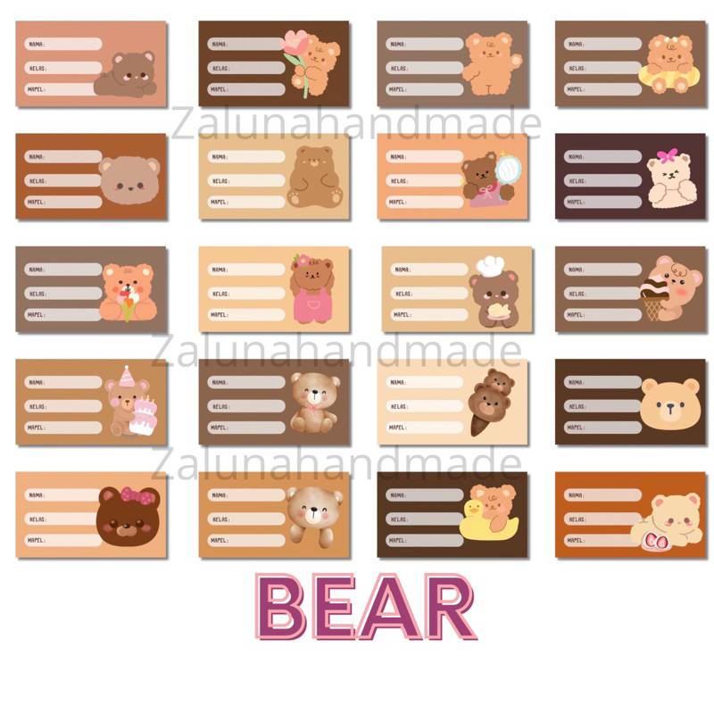 

stiker buku pelajaran murah isi 20/ stiker buku pelajaran