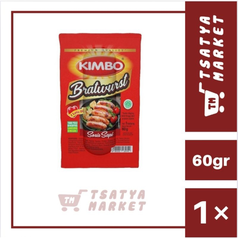 

KIMBO BRATWURST SOSIS 60GR