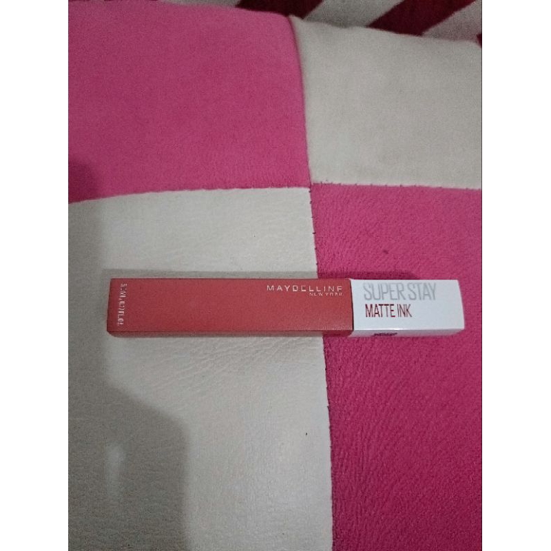 lipstik Maybelline superstay matte ink no.380 (prelove)