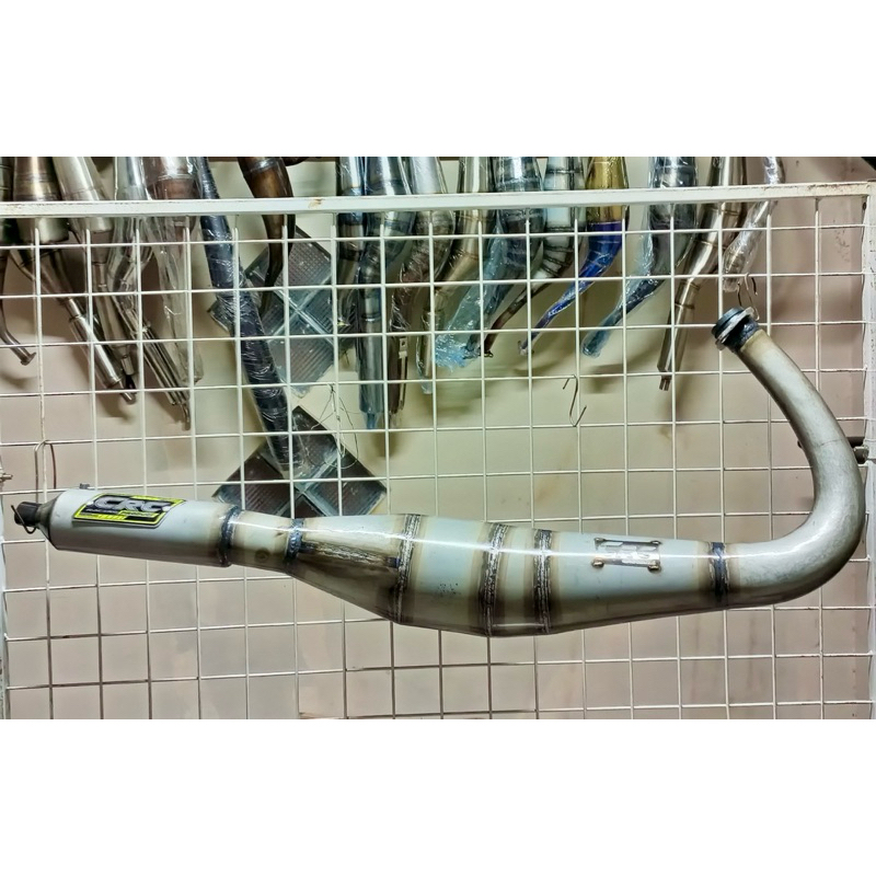 KNALPOT RACING CRC RX KING KOLONG NOGUCHI PLAT GALVANIS