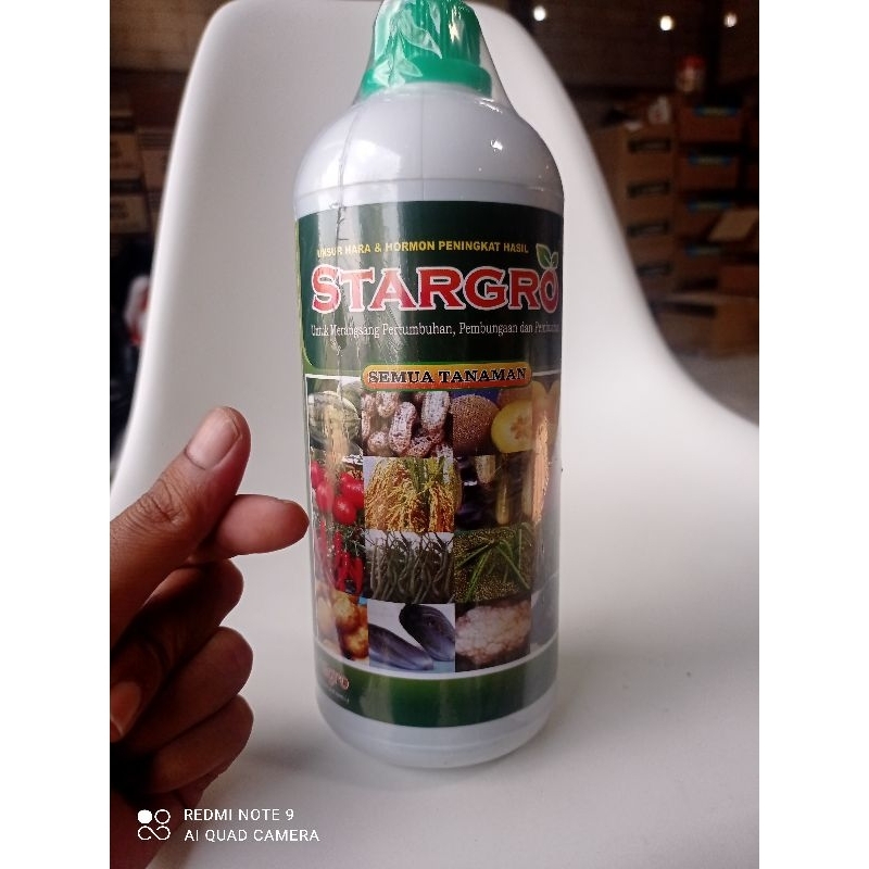 pupuk Cair Stargrow peningkat unsur hara dan maksimalkan pertumbuhan, cegah rontok bunga dan buah.