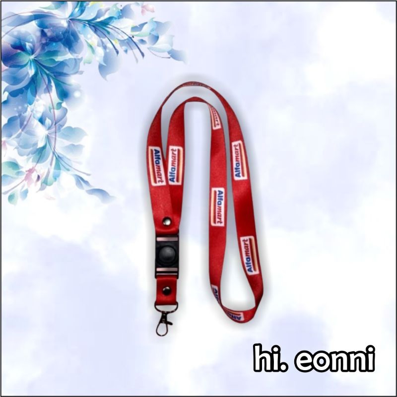 

Tali id card ALFAMART / tali lanyard ALFAMART (READY STOCK) MURAH !!!