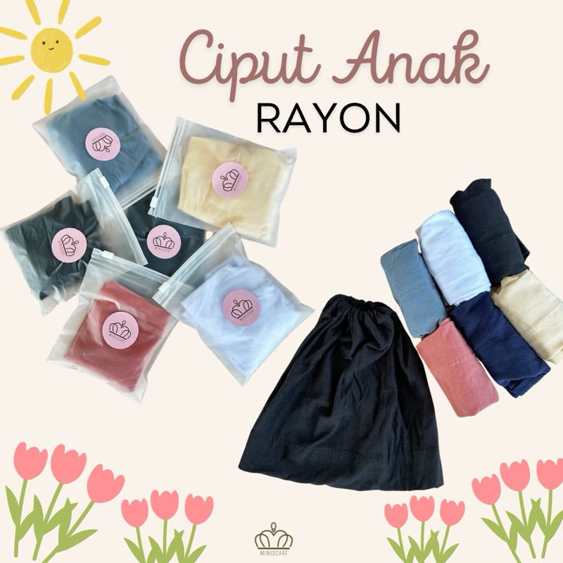 Ciput Anak Rayon Ciput Anak Kaos Ciput Anak