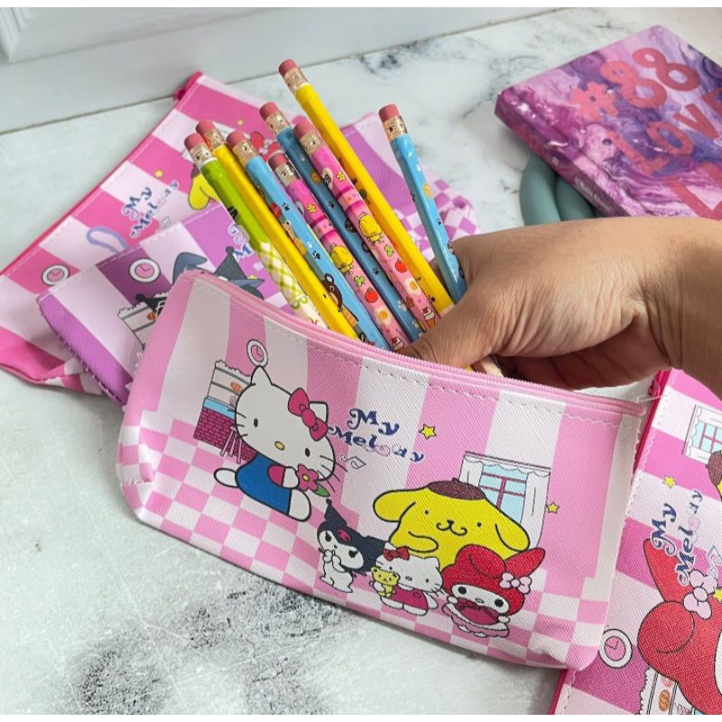 

Kotak Pensil Kanvas Sanrio Tempat Pensil Sanrio Kuromi Melody Cinamorol Alat Tulis Sekolah Termurah