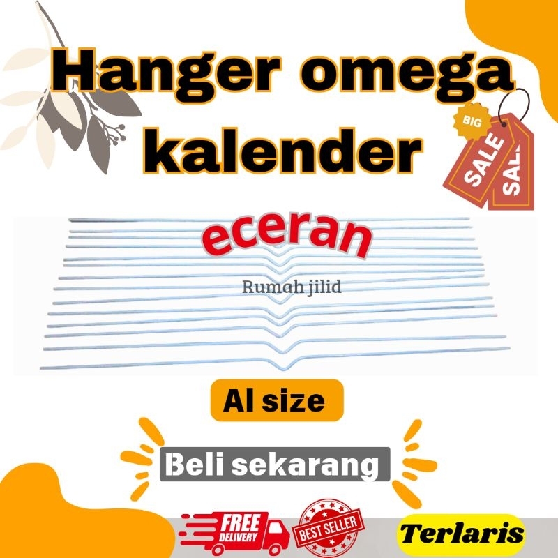 

HANGER OMEGA GANTUNG AN KALENDER ECERAN uk 28 30 32 34 35 -50 cm