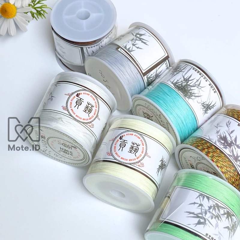 Tali Giok 0.8mm Tali Bahan Diy Permeter