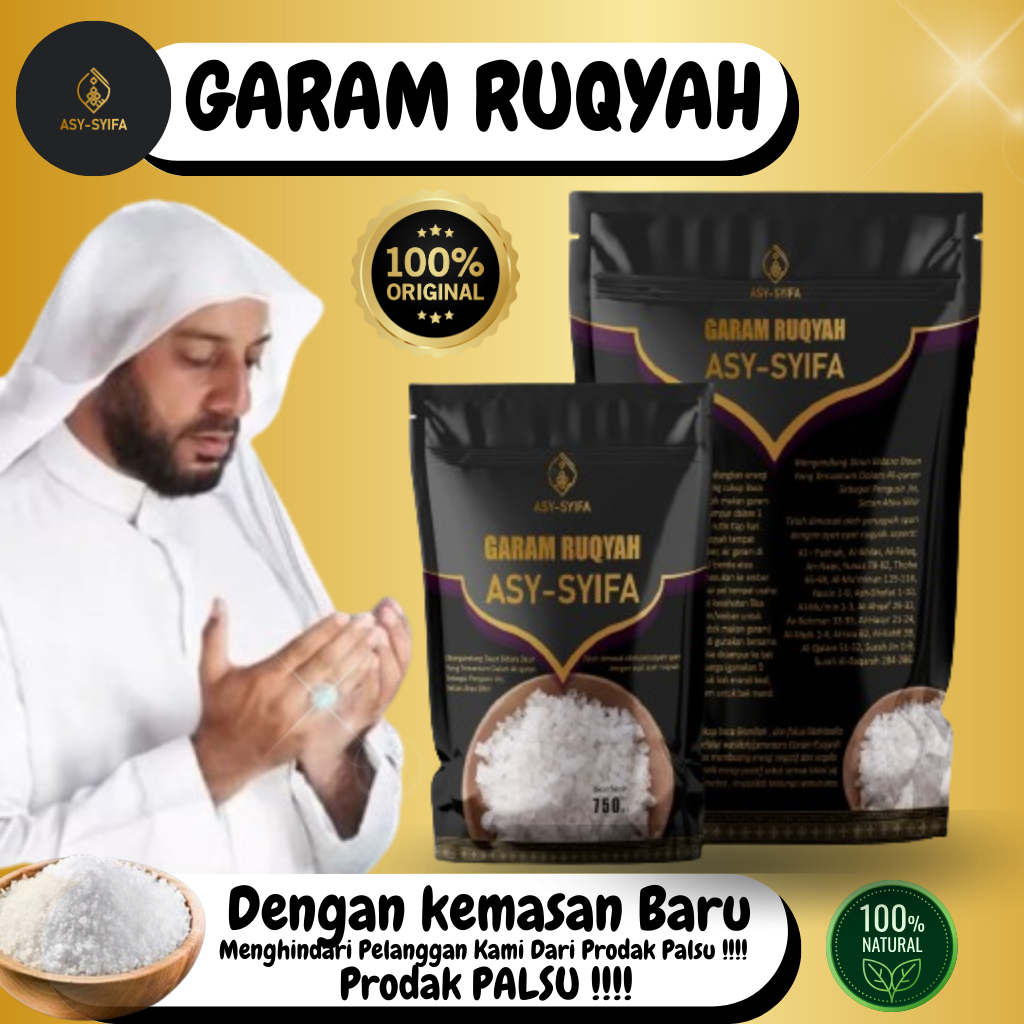 

Garam Bidara Euqyah Asysyifa Asli SOLUSI TIDAK FOKUS DAN EMOSI BERLEBIH