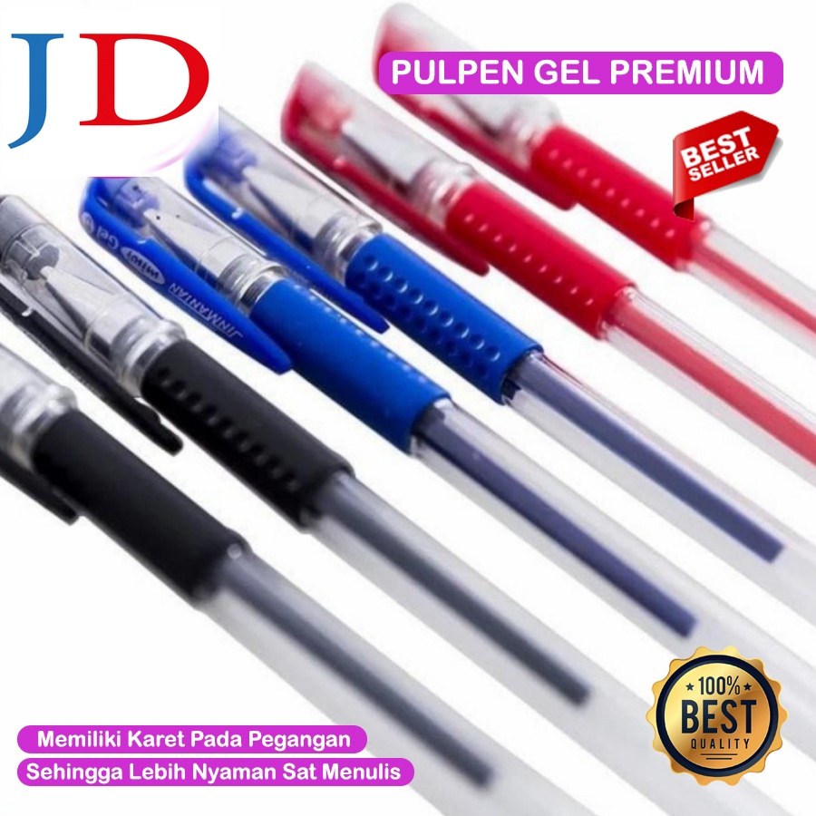 

Pulpen Gel Internasional Standard Premium Pen Ballpoint Tinta Cair Pena Gel Pena Sekolah Pulpen Warna Murah Perlengkapan Sekolah Alat Tulis