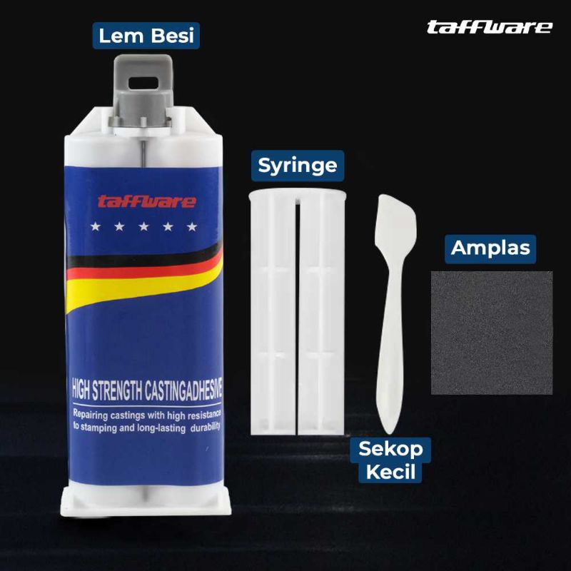 Lem Besi Lem Penambal Tangki Radiator Knalpot Bocor Super Kuat