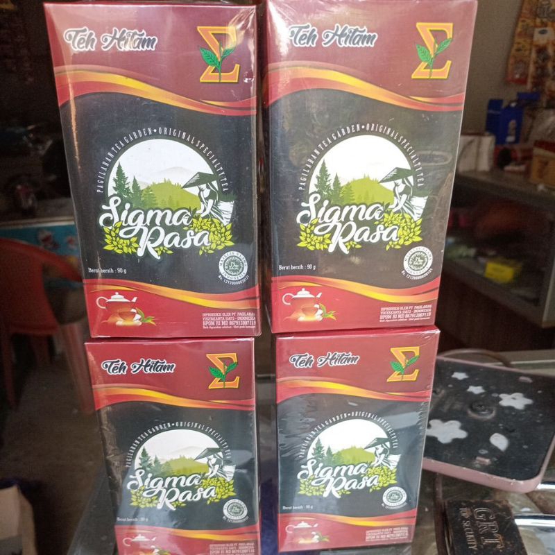 

teh pagilaran sigmarasa teh hitam 90gram