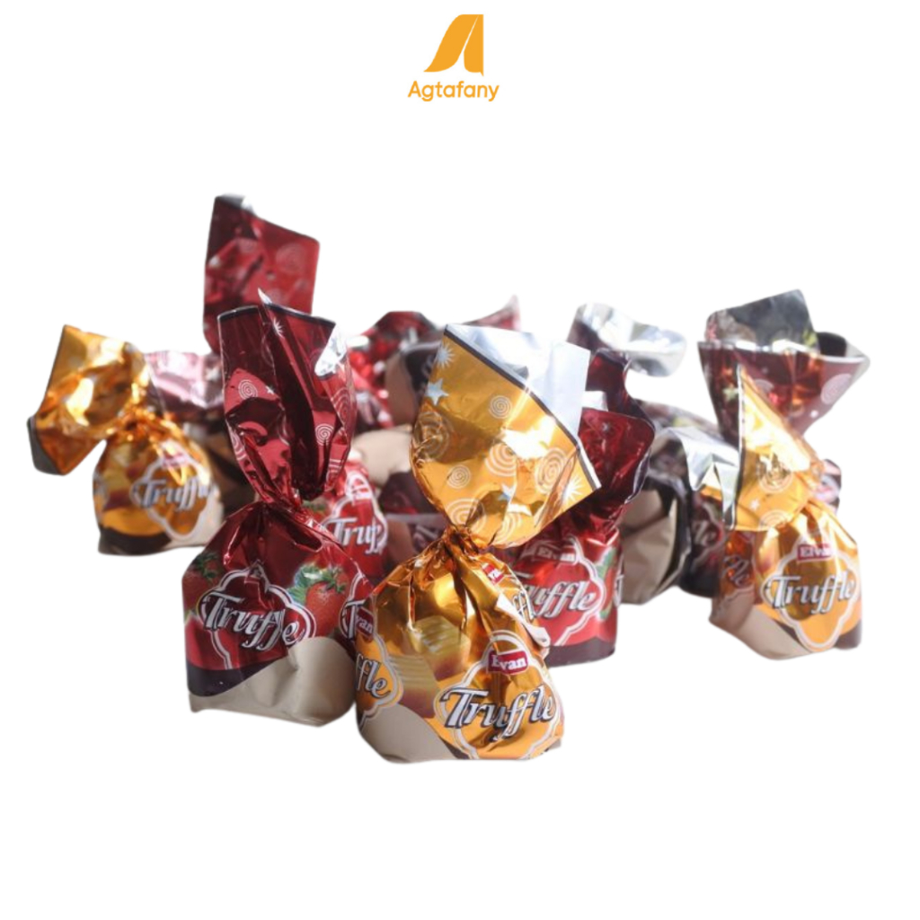 

2Xbtygneal Sakha Snack ) Coklat Truffle Mix 1 Kg Cokelat Trufle Turkey Elvan - Choco Premium