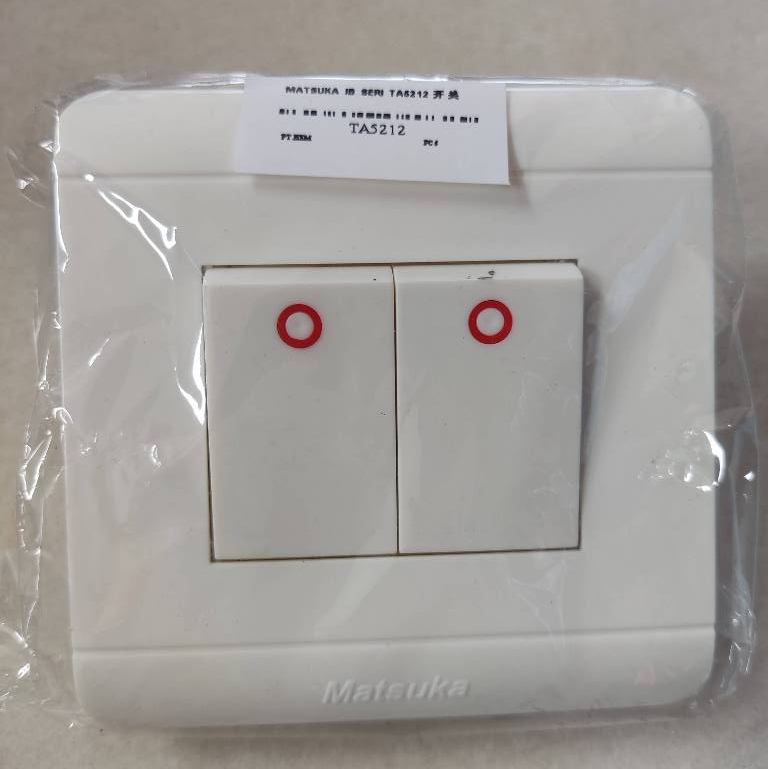 Saklar Engkel Tanam /IB Engkel 5211 Matsuka /IB Seri 5212 Matsuka