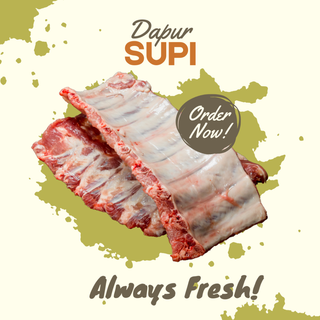 

Daging Iga Sapi Segar, Dijamin 100% Halal