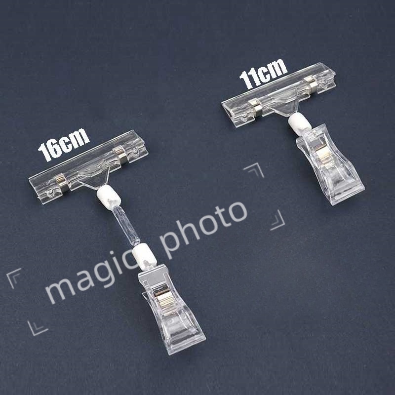 

jepitan promo Penjepit Label Papan Tag Hanger Transparan 11cm Jepit Harga Obral untuk Penjepit Label Papan Price Tag Hanger Transparan