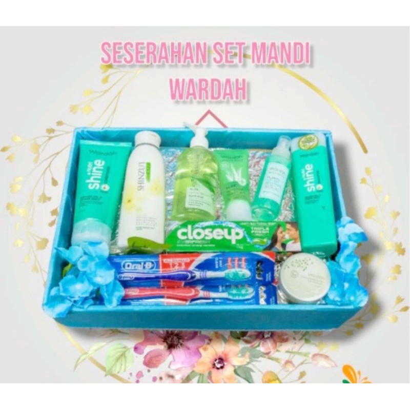 SESERAHAN BODY CARE WARDAH/ WARDAH HANTARAN PERLENGKAPAN MANDI