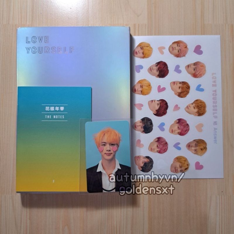 BTS - Love Yourself : Answer album (jin photocard)
