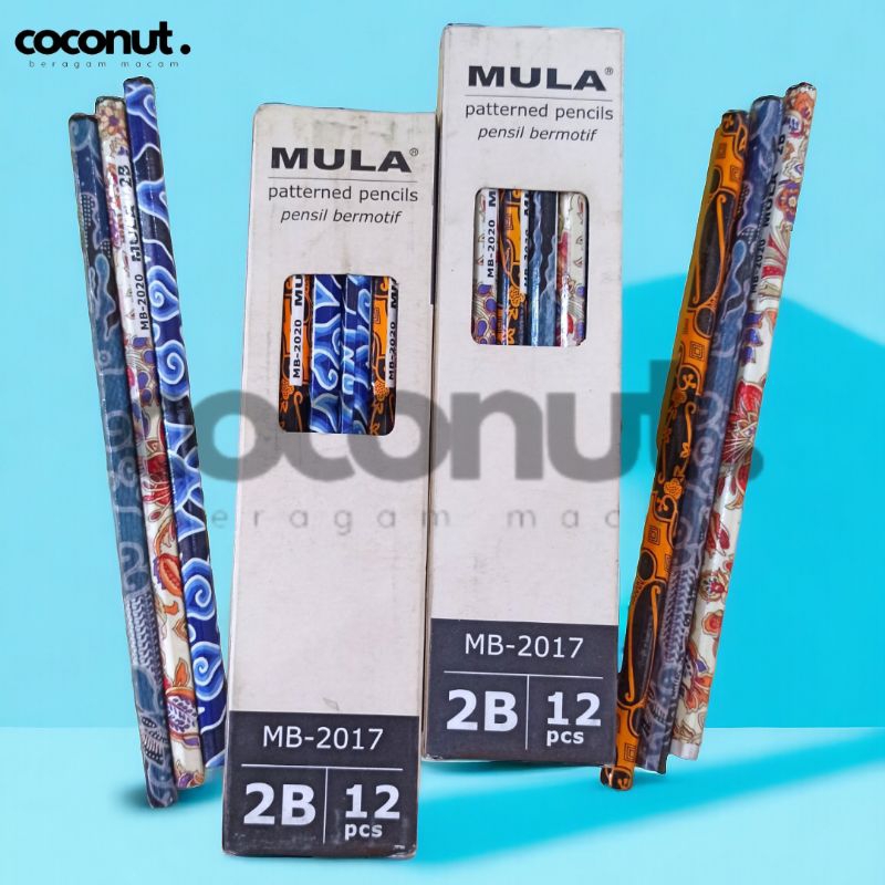 

Mula Pensil Batik 2B - 1 Box 12 Pcs