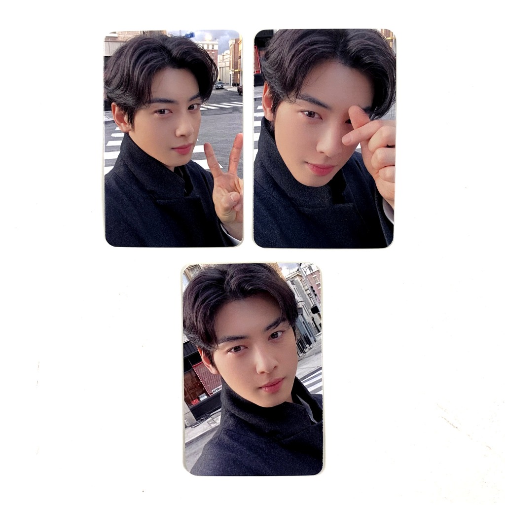 [sharing] CHA EUNWOO - ENTITY Photocard Benefit (Soundwave/ Everline/ BIGC 3rd LD)