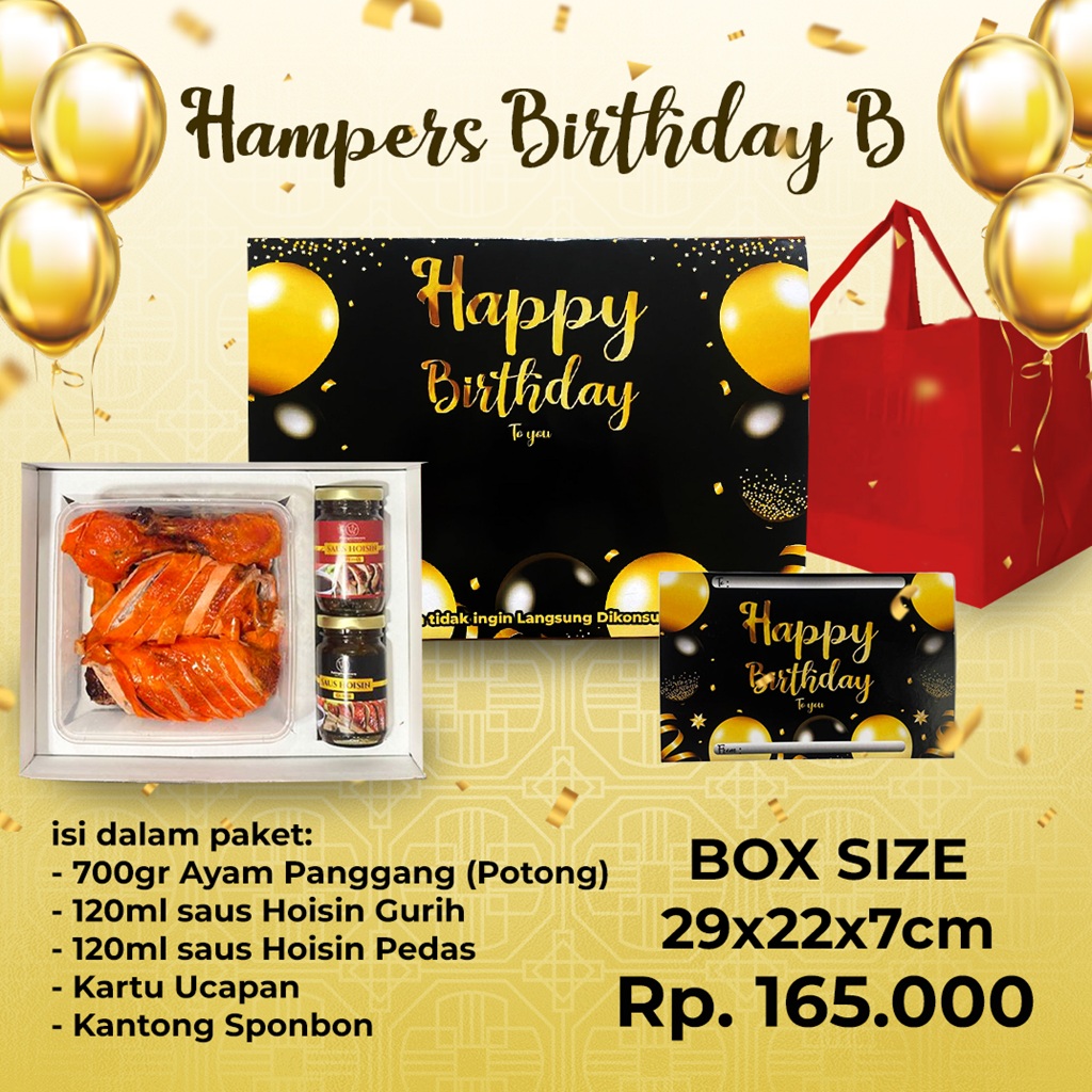 

Hampers Birthday Ayam Panggang Potong B