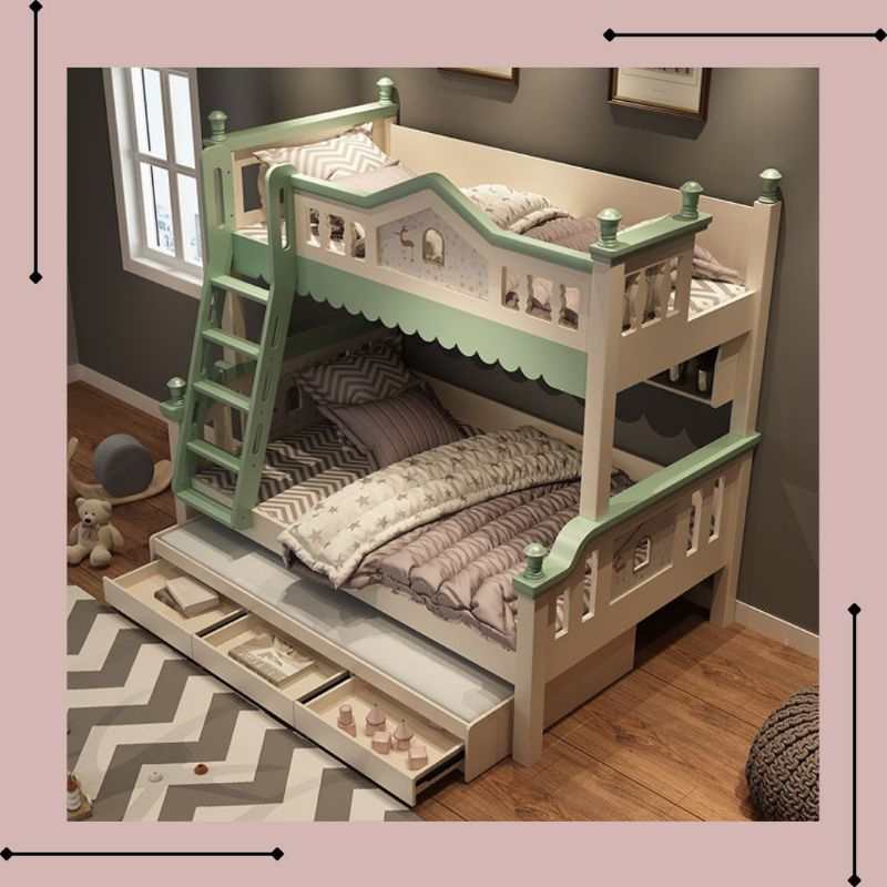 Bunk Bed Dewasa 3 Kasur Murah, Tempat Tidur Tingkat 3 Minimalis Anak Cowok