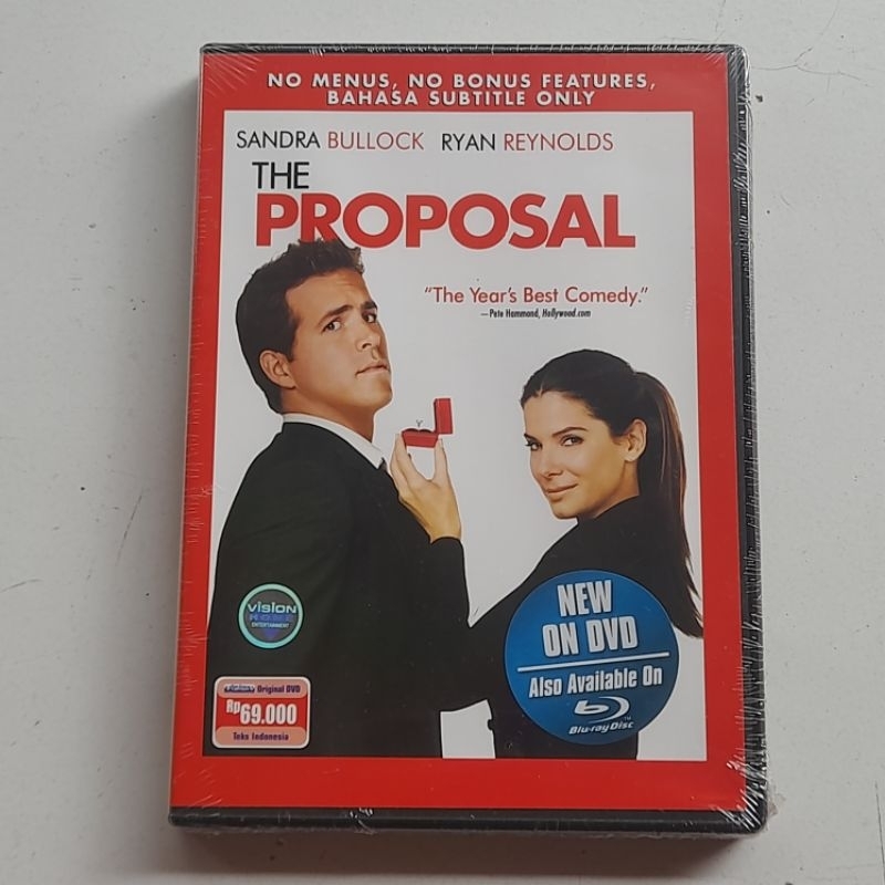 DVD The Proposal Sandra Bullock (2009, Touchstone Pictures) ORIGINAL VISION SEGEL