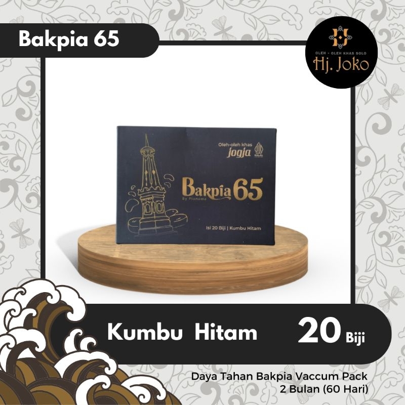 

Bakpia Pathok 65 Rasa Kumbu Hitam (Isi: 20 Biji)