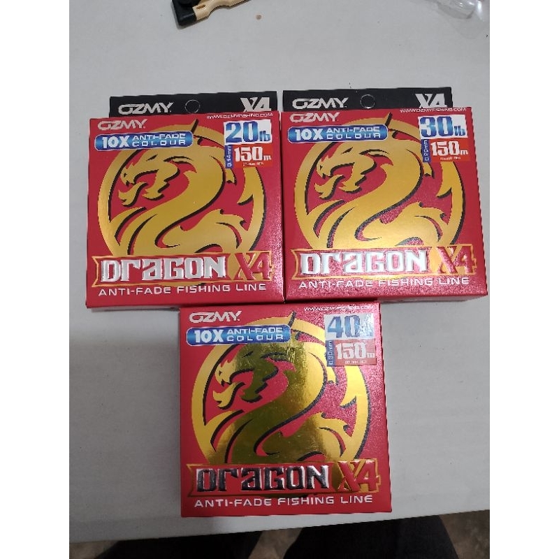PE OZMY DRAGON X4 150M MERAH