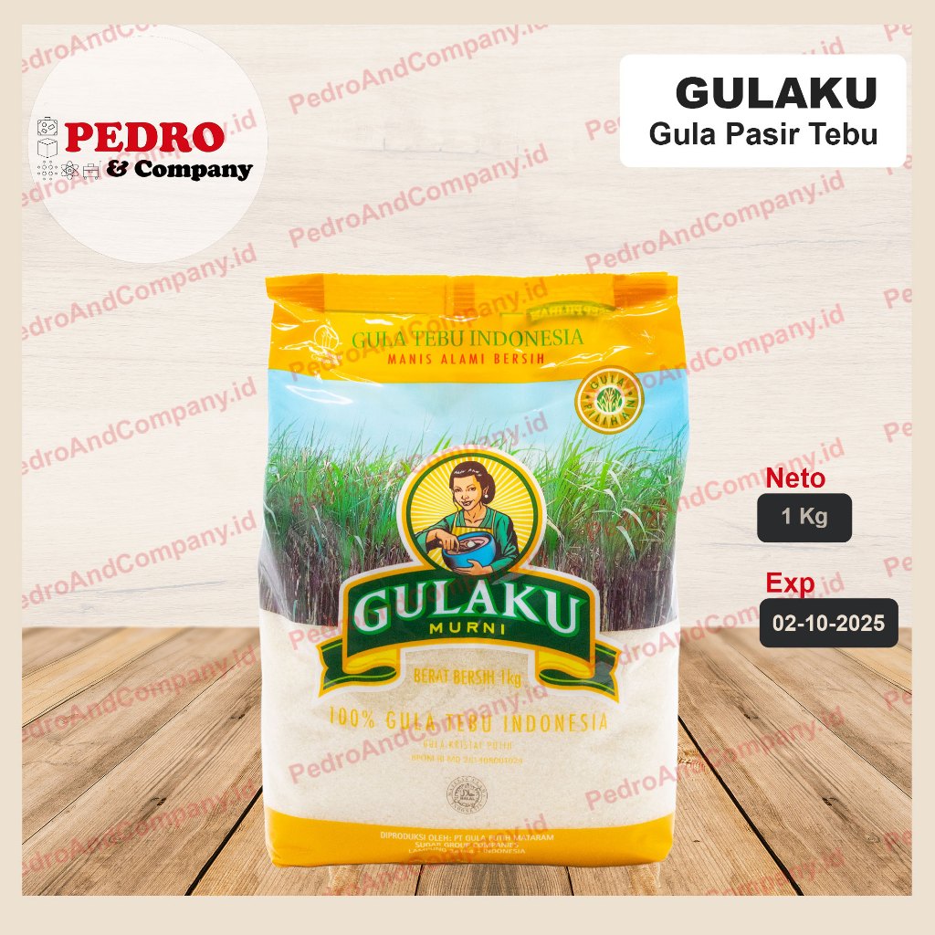 

Gulaku 1kg kuning - gula tebu GULA PASIR PUTIH SUGAR CANE