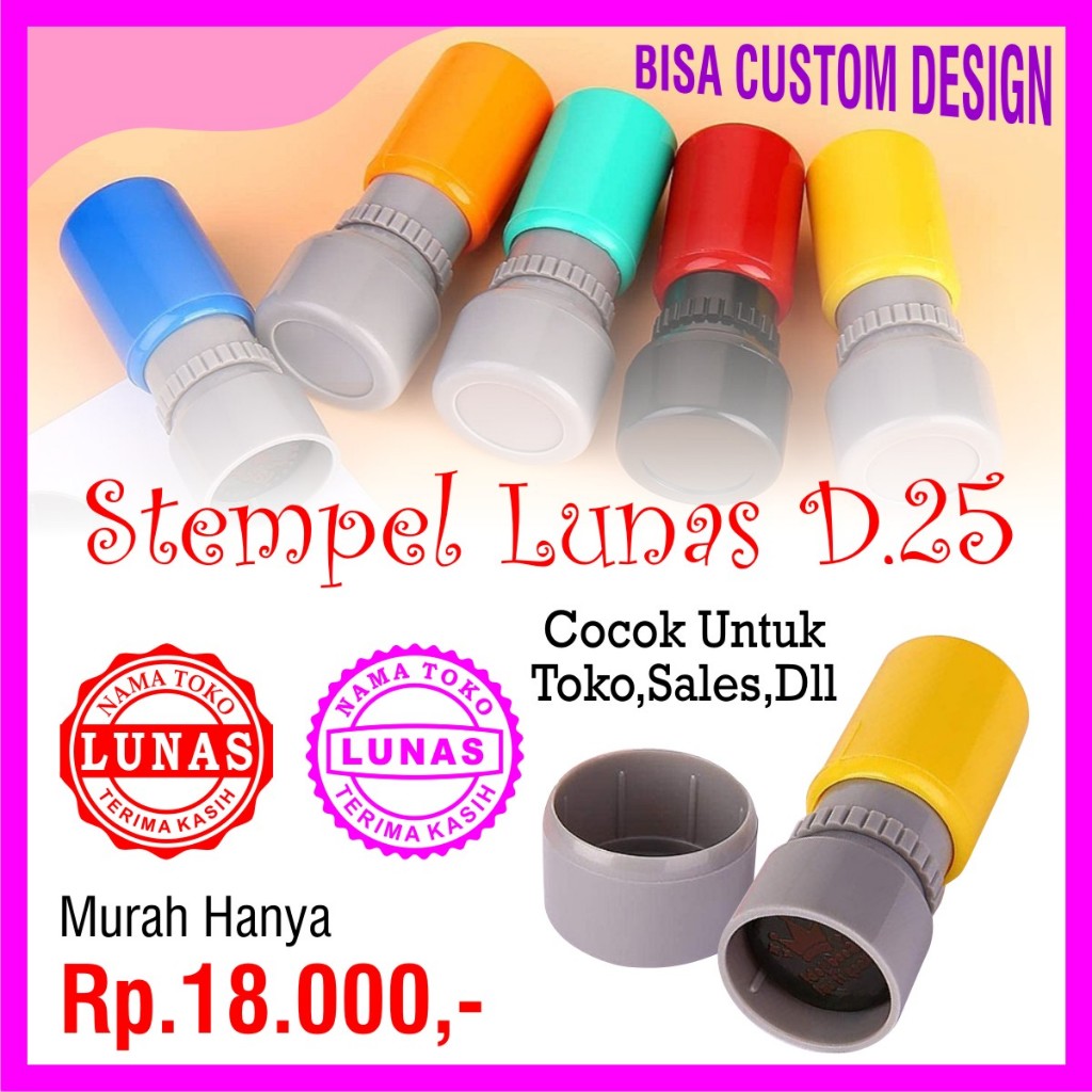 

Stempel Flash Lunas Siap Pakai