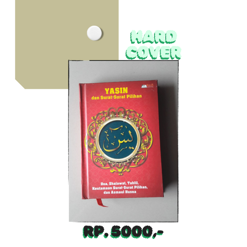 Buku Yasin Hard Cover , Di Lengkapi Dengan Surah-surah Pilihan
