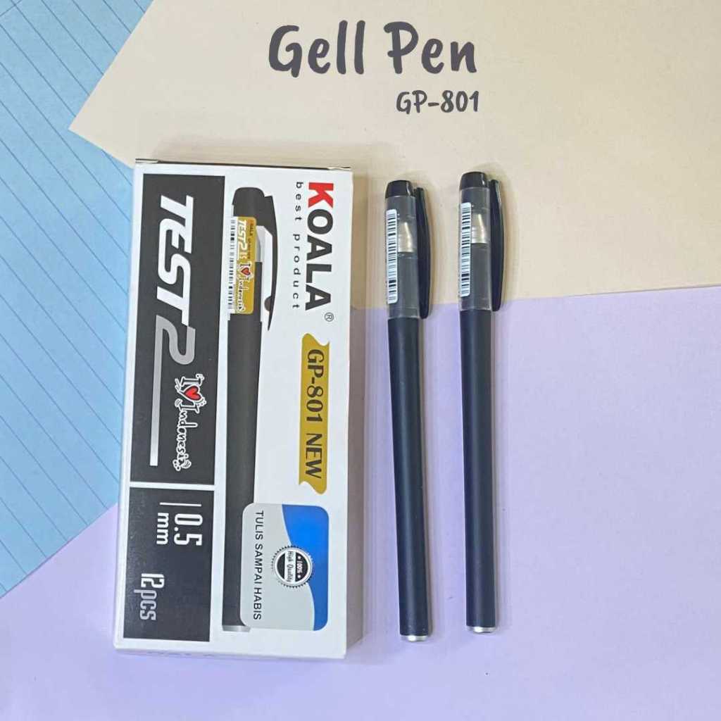 

Bolpoin Gel Pen Tinta Hitam, Merah, Biru