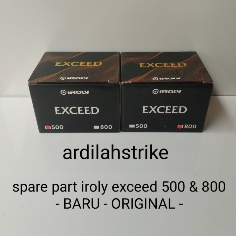 spare part reel iroly exceed 500 & 800 - BARU - ORIGINAL -