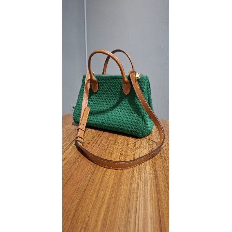Tas Preloved Linette original Green