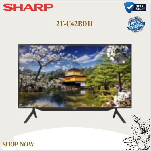 TV LED Sharp 42 inch model 2T-C42BD1I/2TC42BD1I/ 2T-C42-BD1I/ 2T C42BD1I/ 2T-C42-BD1I Aquos LED.