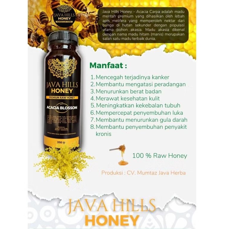 

Madu Acacia blossom 330 gr