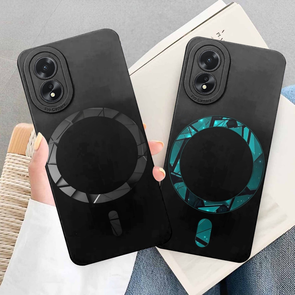 Case Hp Oppo A18 A38 A57 2022 A77S A79 5g A58 4g A58 A78 5g Softcase Pro Camera All Type Motif Logo 