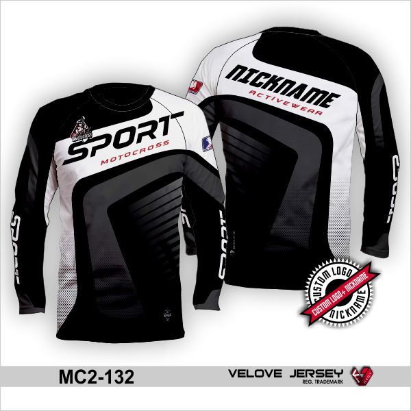 BAJU TSHIRT JERSEY MOTOR CROSS TERBARU FULL PRINTING 3D